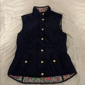 Lilly Pulitzer Quilted Vest